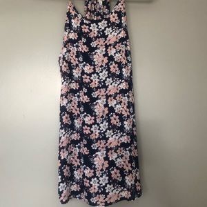 Floral long line tank